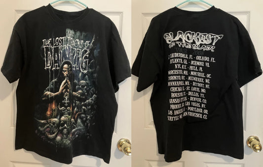 Vintage Danzig Lost Tracks 2008 Blackest of the Black Tour Shirt Men's S-5XL