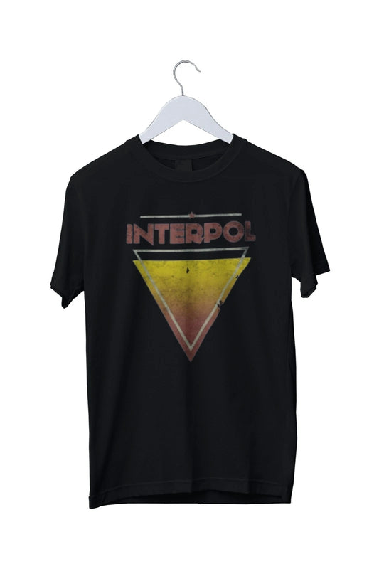 Interpol Triangle Graphic Print Unisex T-Shirt Mens S M L XL 2 3 4 XL