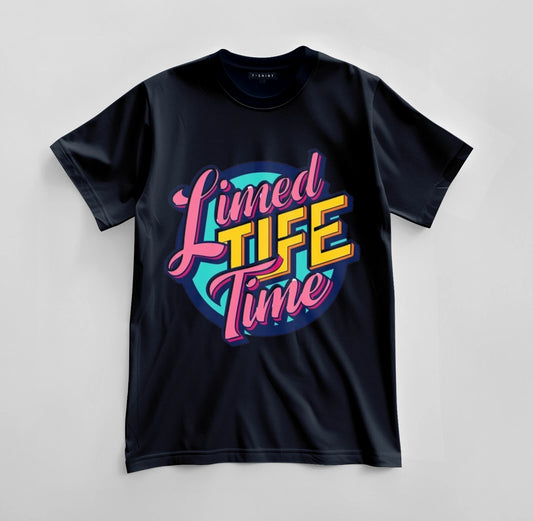 Custom Limited Lifetime Graphic T-shirt Design Unisex Jersey Short Sleeve Tee