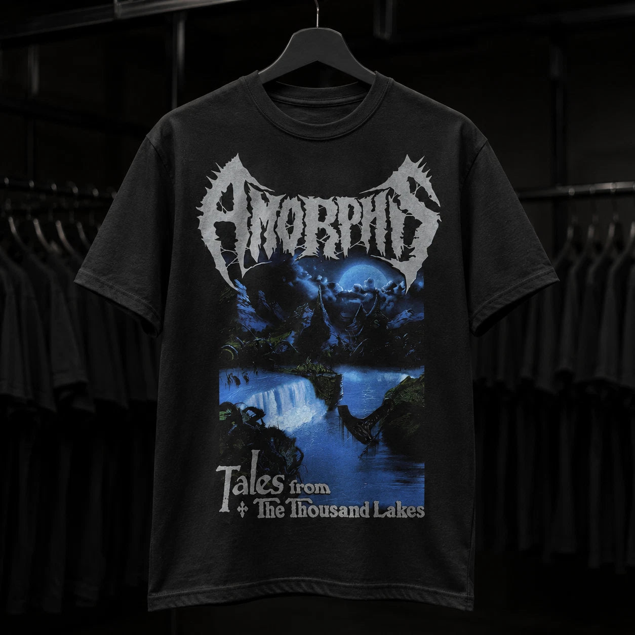AMORPHIS Heavyweight T-Shirt 220GSM | Men’s Women’s Premium 100% Cotton