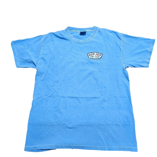 Ron Jon Surf Shop Cozumel T Shirt Blue L Men Graphic Custom Surfboards Cotton SS