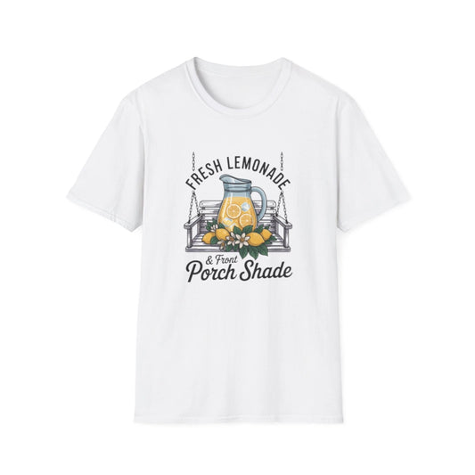 -Fresh Lemonade Front Porch Shade T-Shirt | Porch Shade Summer Drink Design