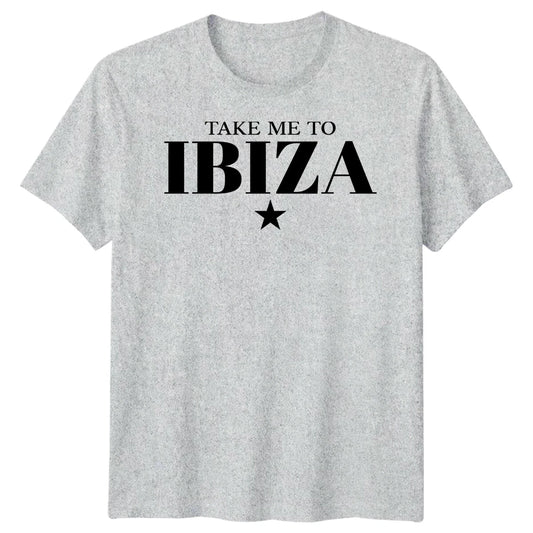 Take Me To Ibiza Travel Mens T-Shirt Womens Graphic Tee Unisex Top