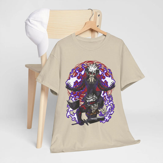 Asta Yuno T-shirt Black Clover Anime Manga Asta Girl Gifts Black Shirt All Size