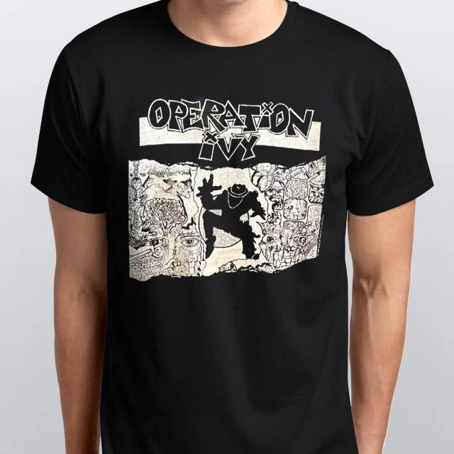 Operation Ivy Band Men's Unisex T-SHIRT S M L XL XXL 3 4 XL colours Black