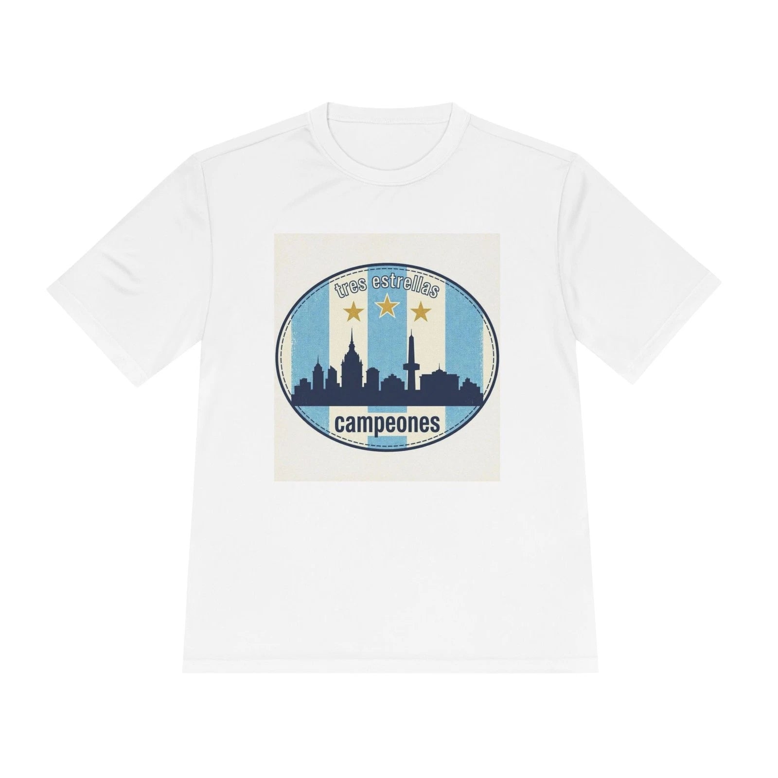 Argentina World Cup 2026 Soccer Tee | campeones skyline design