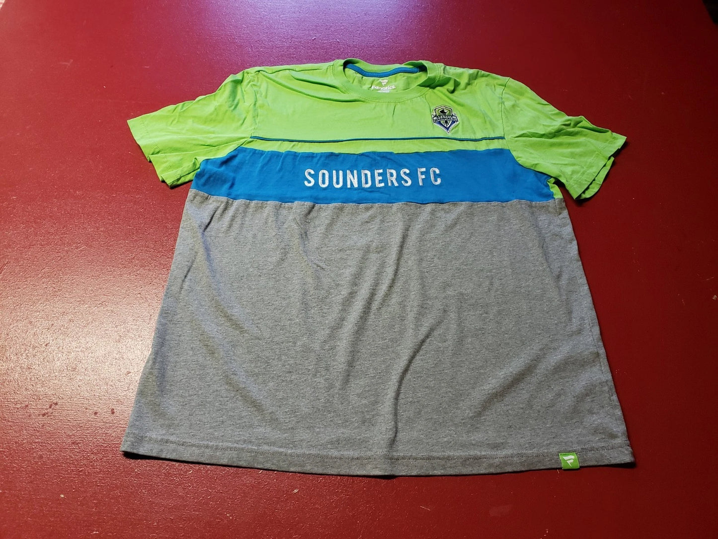 Fanatics Seattle Sounders FC T-Shirt Multicolor XL Embroidered