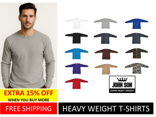 Thermal T-shirts for Cold Work Freezer Warehouse AC Job Warm Base [ JOHN SON ]