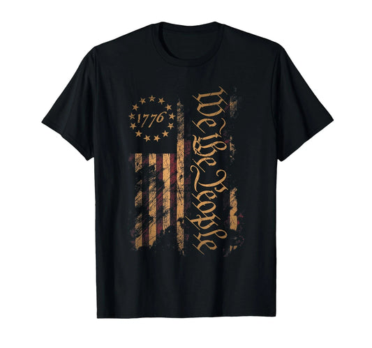 Vintage Faith Freedom 250 Years 1776-2026 Independence USA T-Shirt
