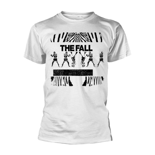 The Fall - NEWPORT Offical White T-Shirt (Mark E Smith) *SALE PRICE!