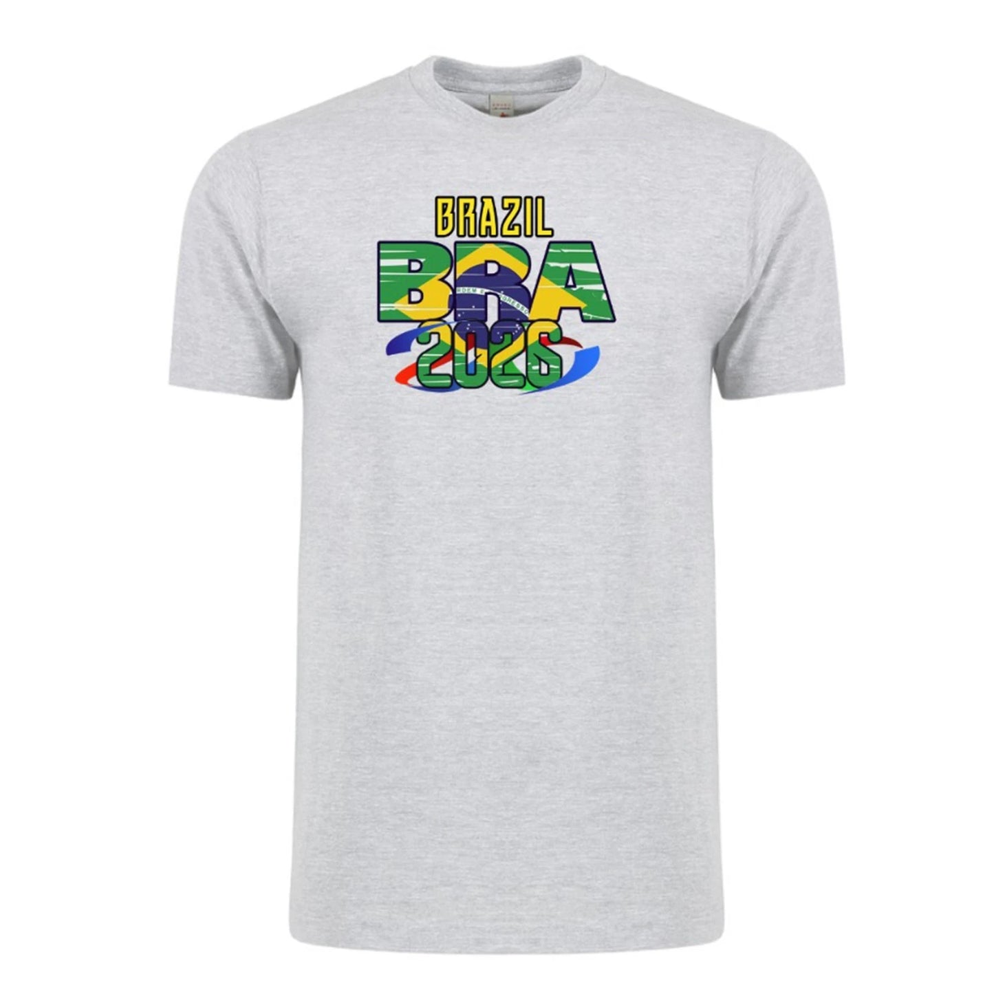 Brazil Soccer Country Flag T-Shirt World Cup 2026 Adult Unisex Football Fan Tee