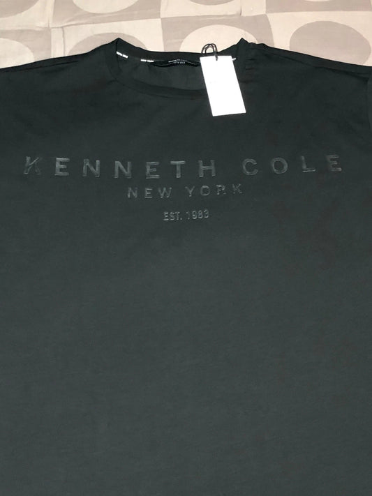 KENNETH COLE Men’s Big & Tall Black Graphic S/S Crew Neck Tee NWT Size 4X