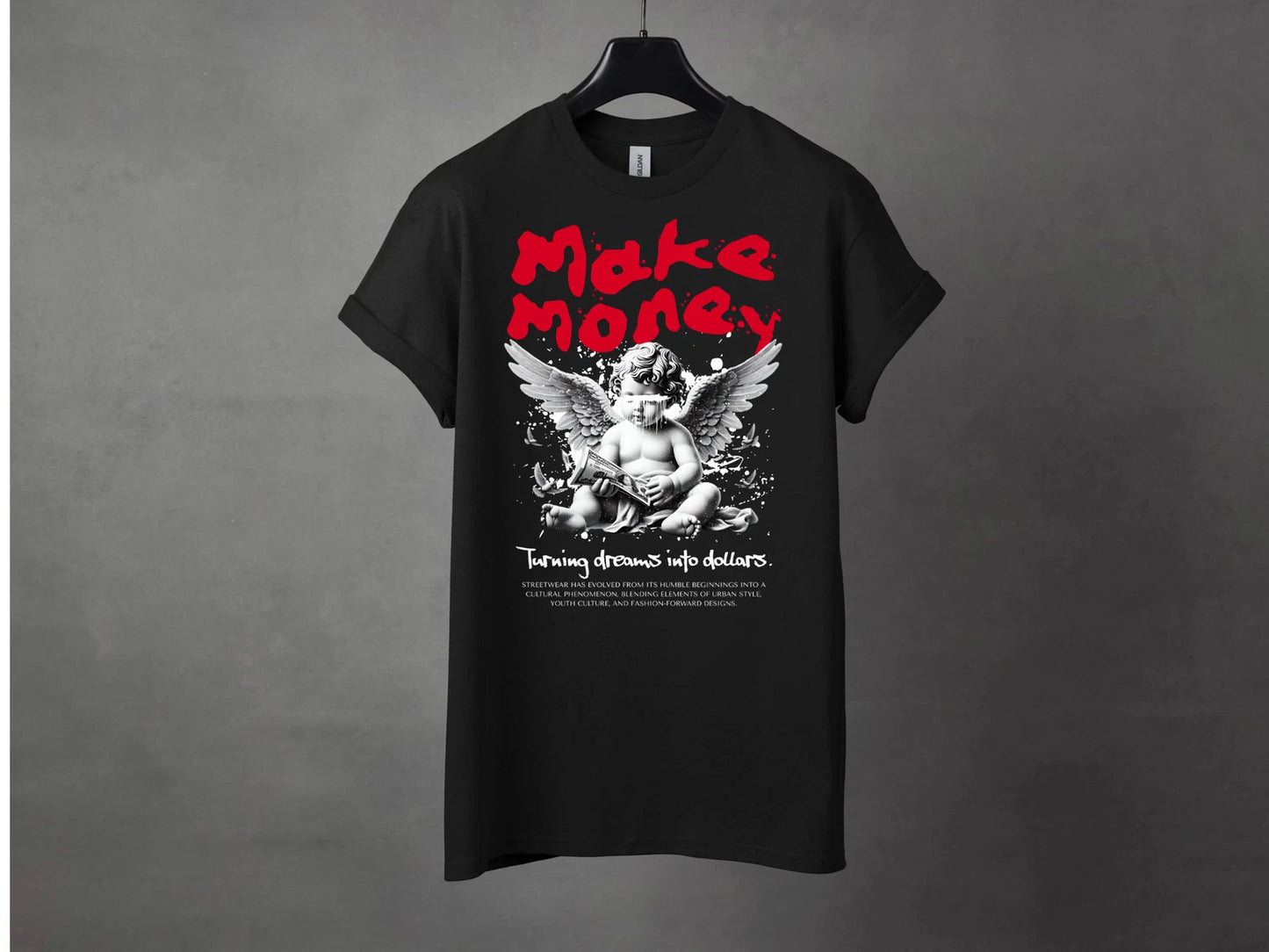 Sizes S-2XL - Make Money Premium Streetwear Tee | Brand New