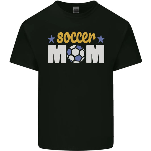 Soccer Mum Mom Mens Cotton T-Shirt Tee Top