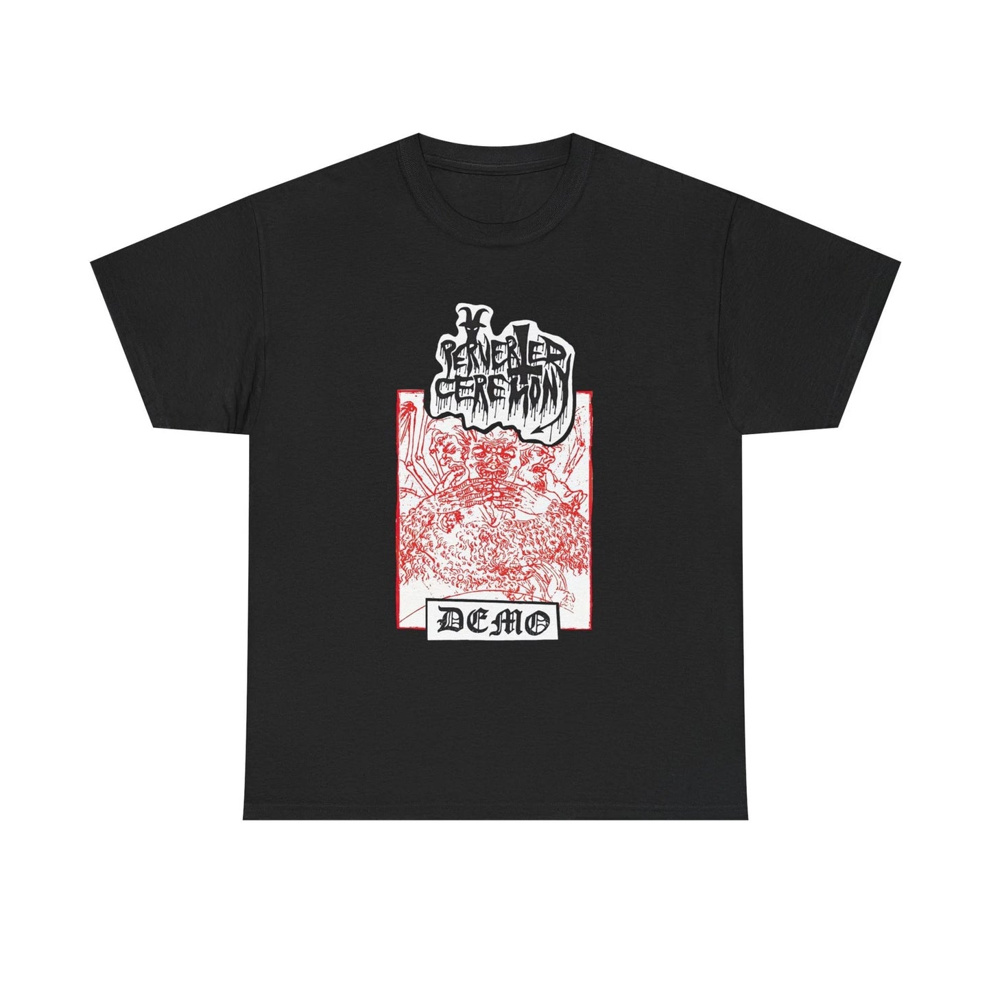 Perverted Ceremony - Demo Shirt | Occult Black Death Metal Belgium