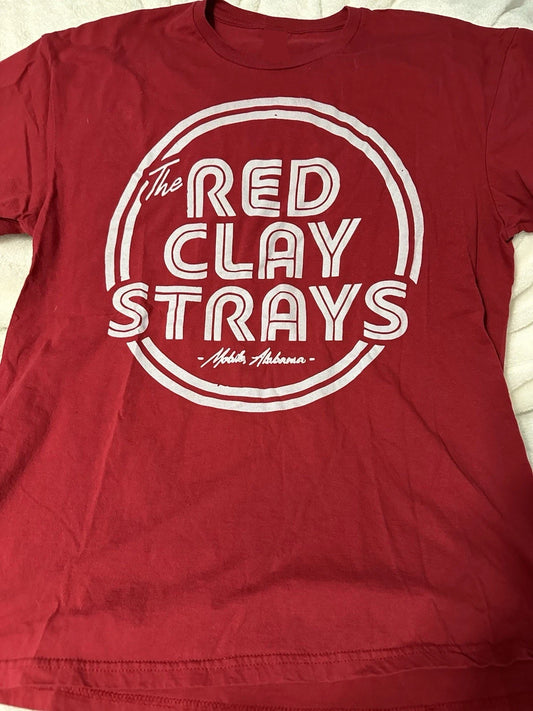 The Red Clay Strays Logo Multicolor 1 Sided Short Sleeves Graphic T Shirt