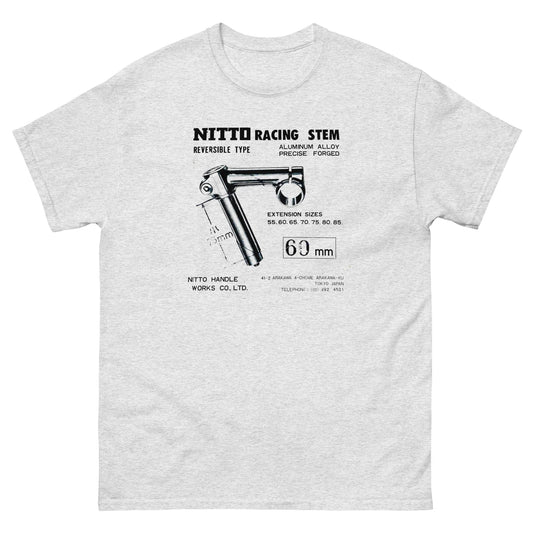 Nitto Stem Blueprint Cycling T-Shirt Vintage cycling