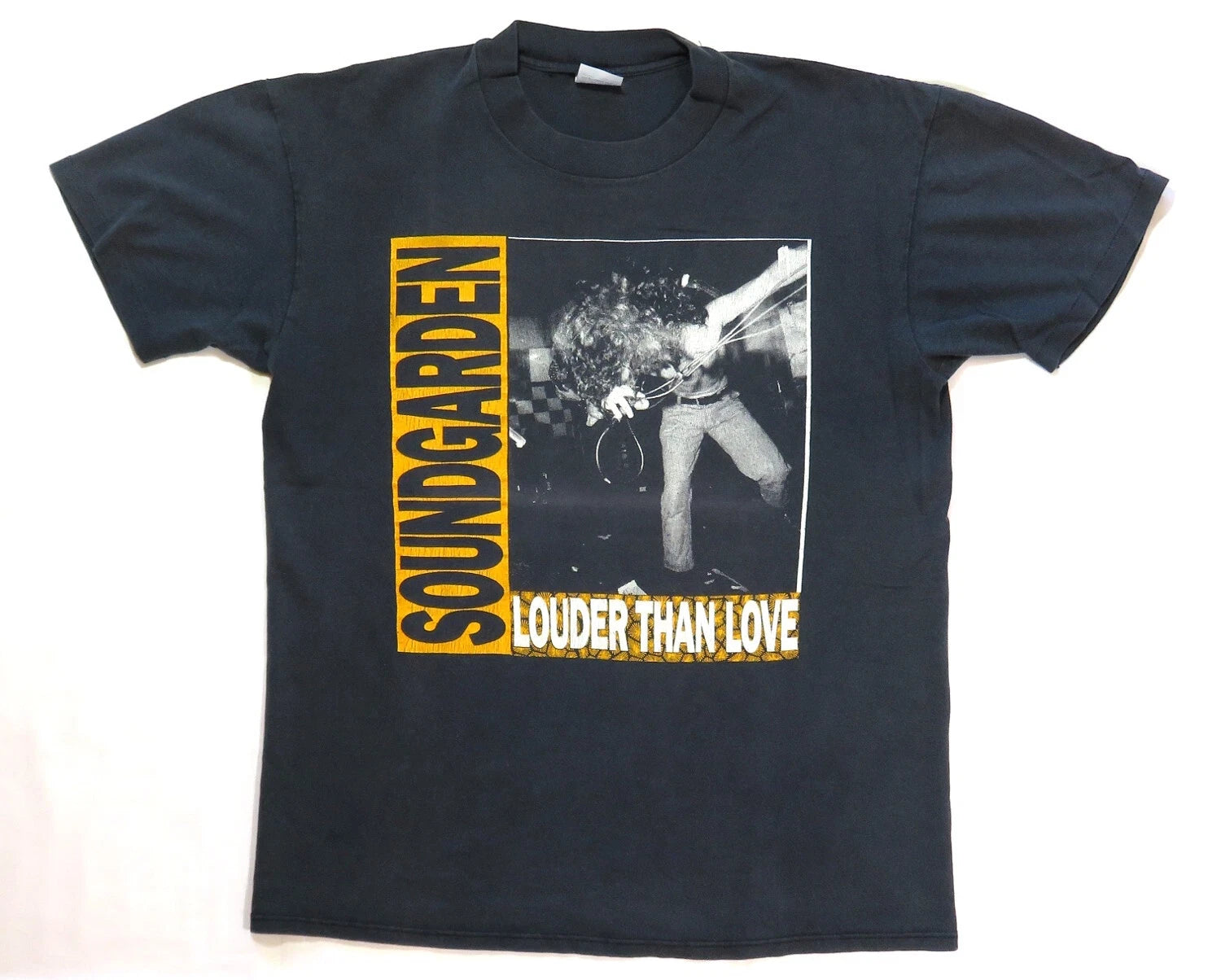 Soundgarden Vintage T Shirt 1989 Louder Than Love Tour Dates Seattle Grunge