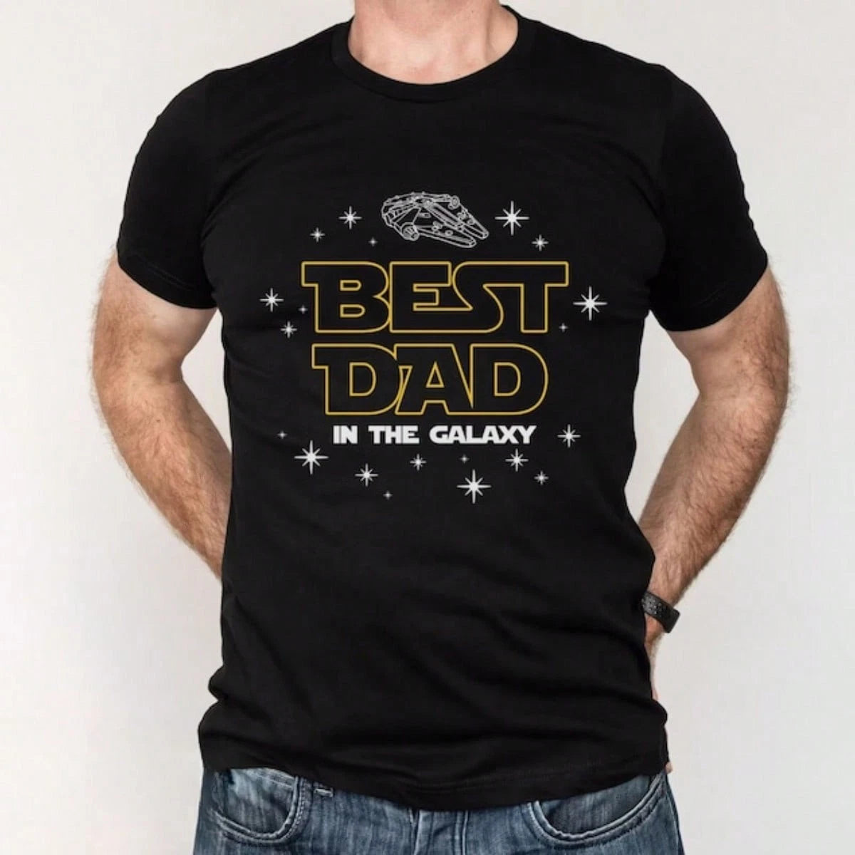 The Best Dad In The Galaxy Shirt, Father's Day Gift, Gift For Dad, Husband Gift