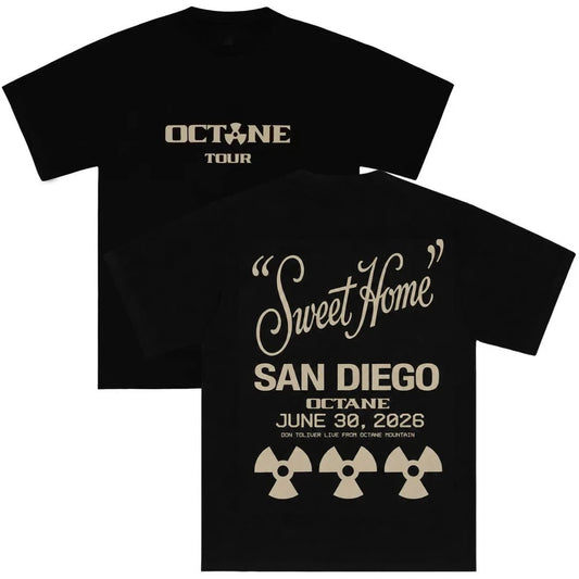 Don Toliver Merch - Octane Sweet San Diego June 30, 2026 Graphic Unisex TShirt
