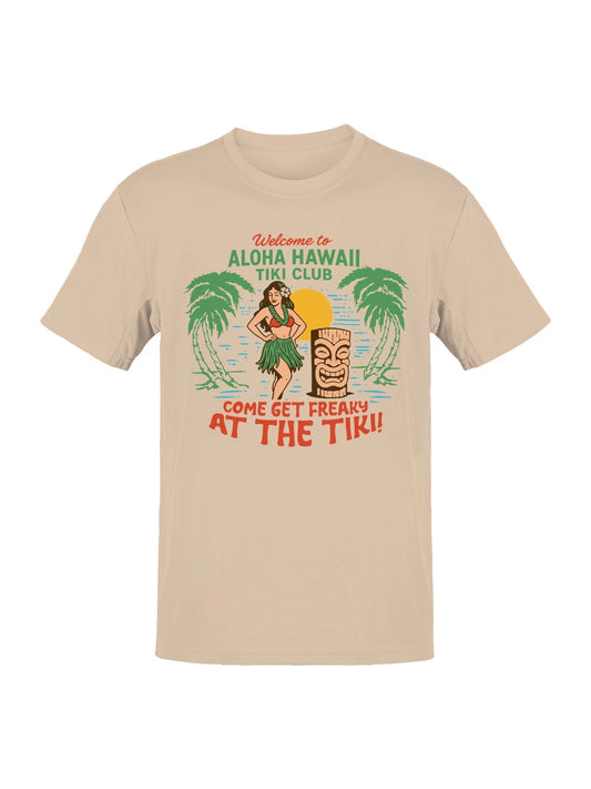 Aloha Hawaii Tiki Club Design Men's T-shirt
