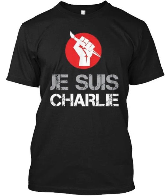 Je Suis Charlie buy Tee T-Shirt Made in the USA Size S to 5XL