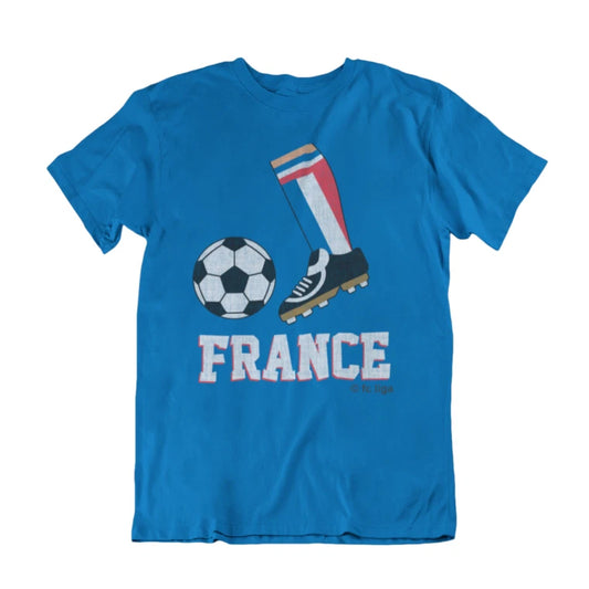 Adult or Kids FRANCE FOOTBALL BOOT Top TShirt 2026 French Euro Cup World