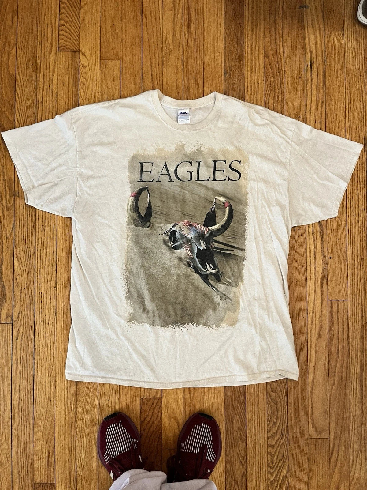 Eagles Shirt History of the Eagles Tour 2014 Soft Rock Band Men's Tee 2XL