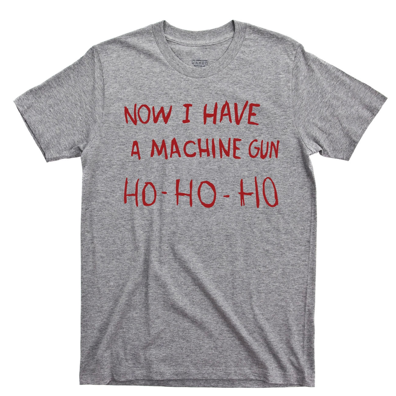Now I Have A Machine Gun T Shirt Die Hard Ho Bruce Willis John McClane Movie Tee