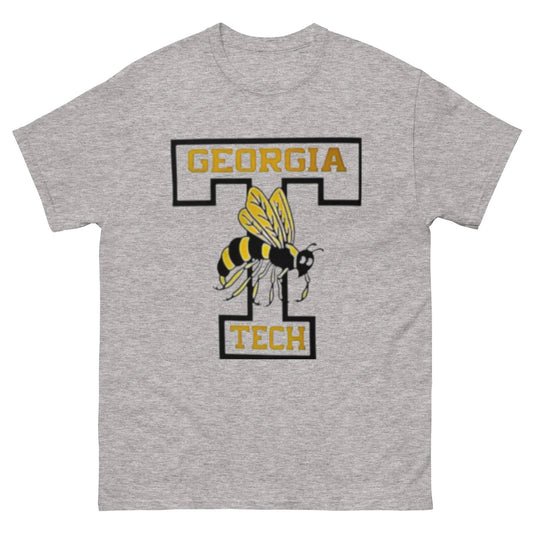 Vintage Georgia Tech T-Shirt Size S-XXL Yellow Jackets Single Tee ATL GA