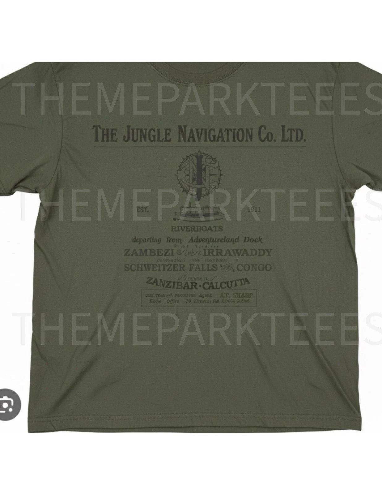 DISNEY JUNGLE CRUISE CUSTOM/FAN MADE T-SHIRT