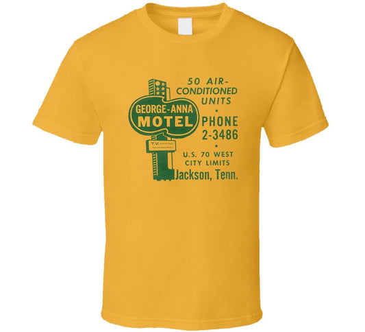 Vintage George Anna Motel Jackson Tenn T Shirt