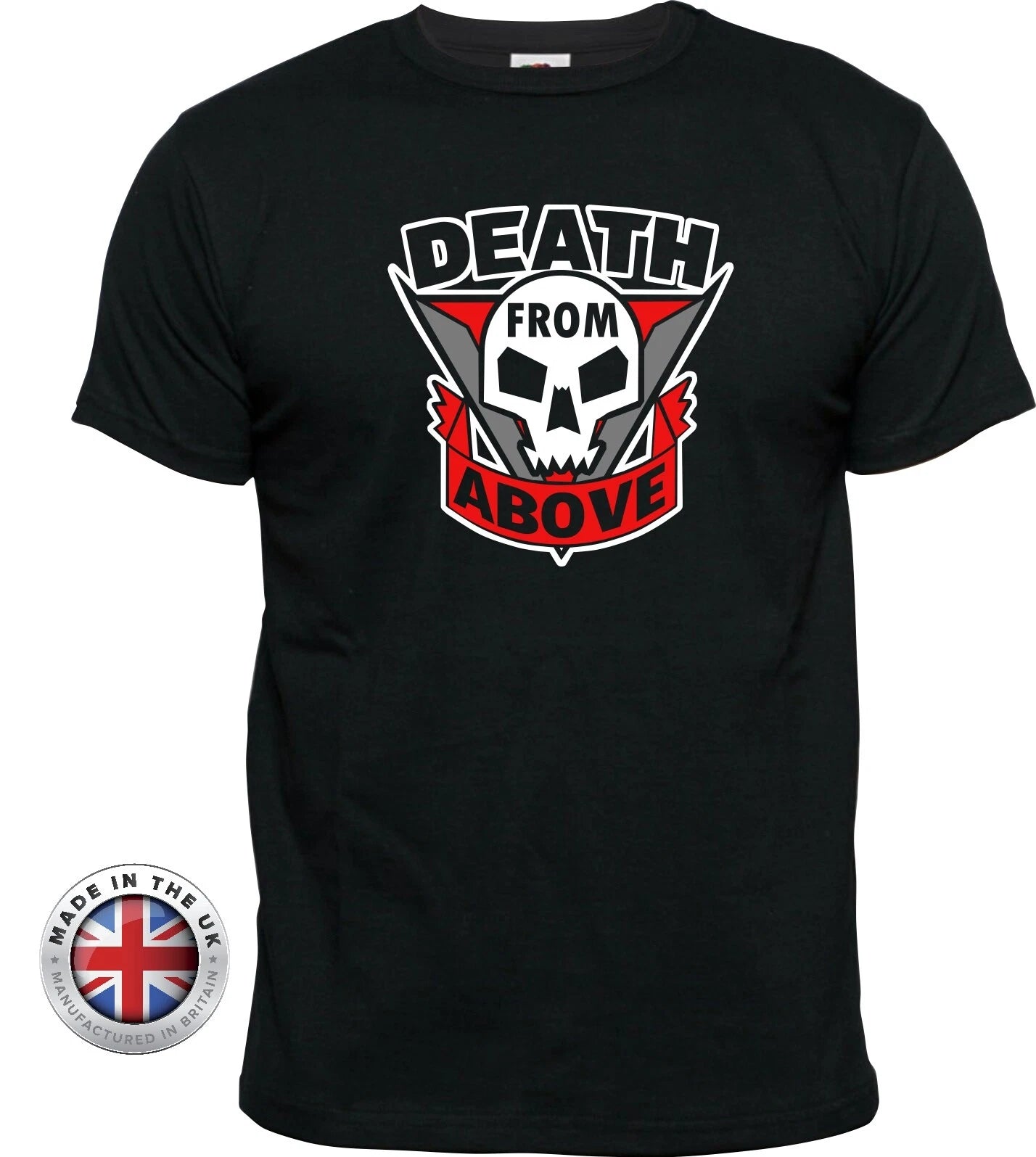 Starship Troopers tshirt Ricos Roughnecks Tattoo 'DEATH FROM ABOVE' T-Shirt
