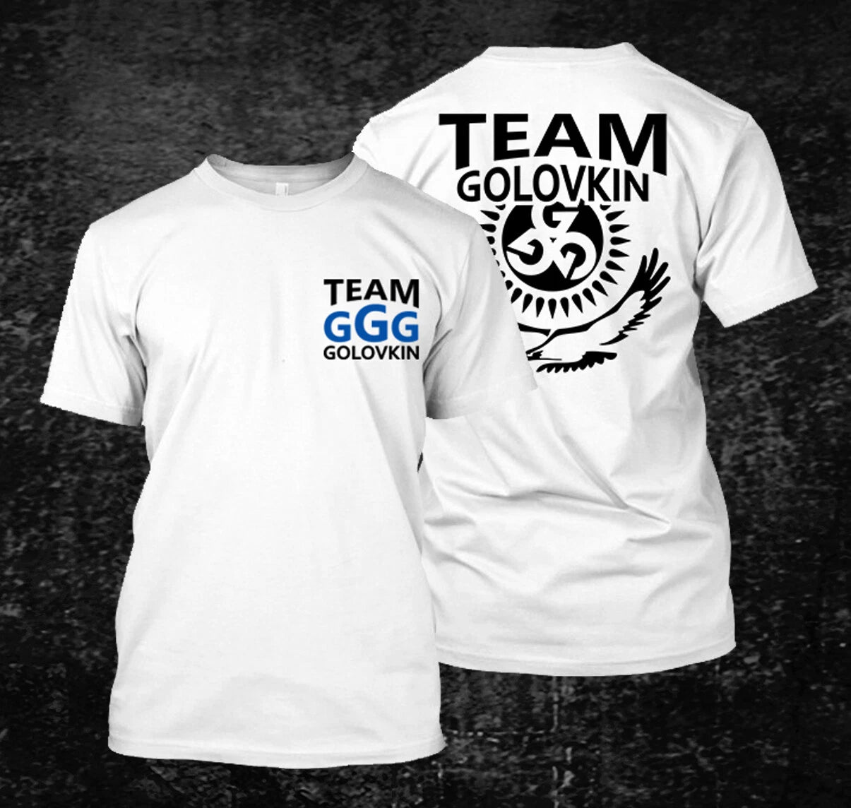 GGG Gennady Golovkin Team boxing  -  Custom front and back tee