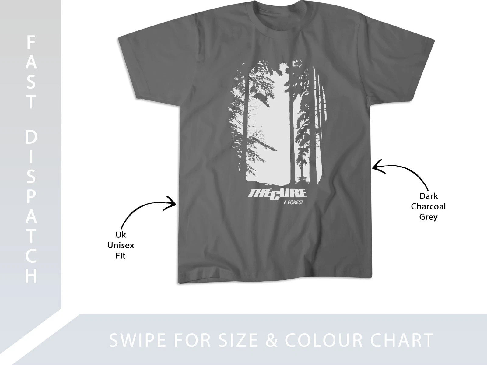 The Cure A Forest T-Shirt - 250820