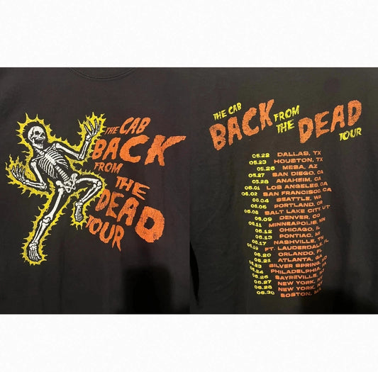 The Cab Back From The Dead Tour Tour 2026 T-Shirt