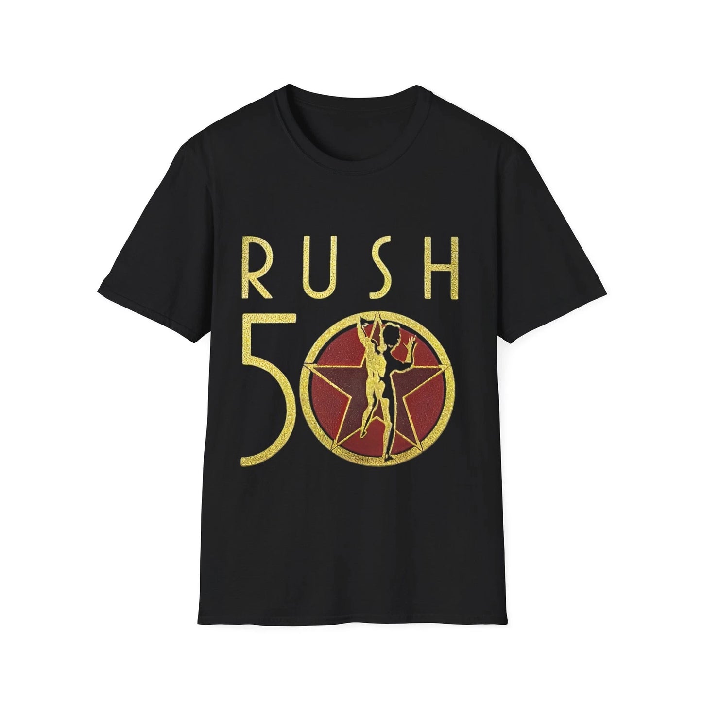 Unisex Softstyle T-Shirt. Rush Fifty Something.  Starman