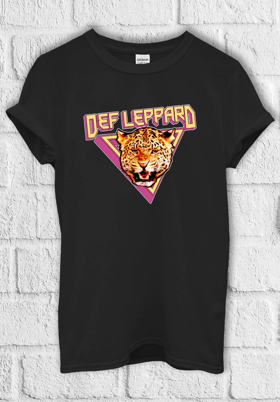 Def Leppard Tour 1983 Cat Rock T shirt Men Women Hoodie Sweatshirt Unisex  2850