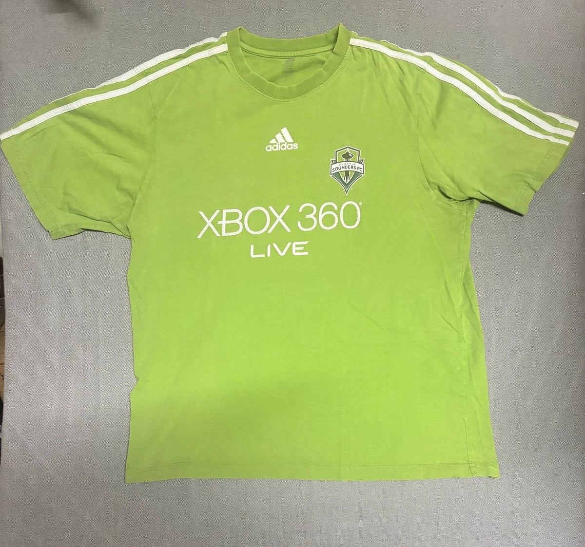 Adidas Seattle Sounders Soccer Jersey Large
