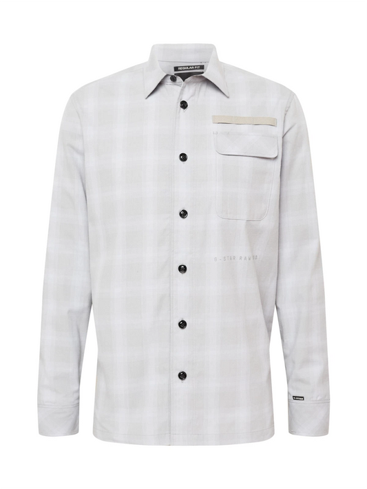 G-Star Raw Shirt Men's Shadow Check Grey Shirt - New