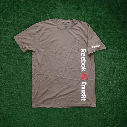 Reebok CrossFit Side Logo Men's (Olive Green) Graphic T-Shirt