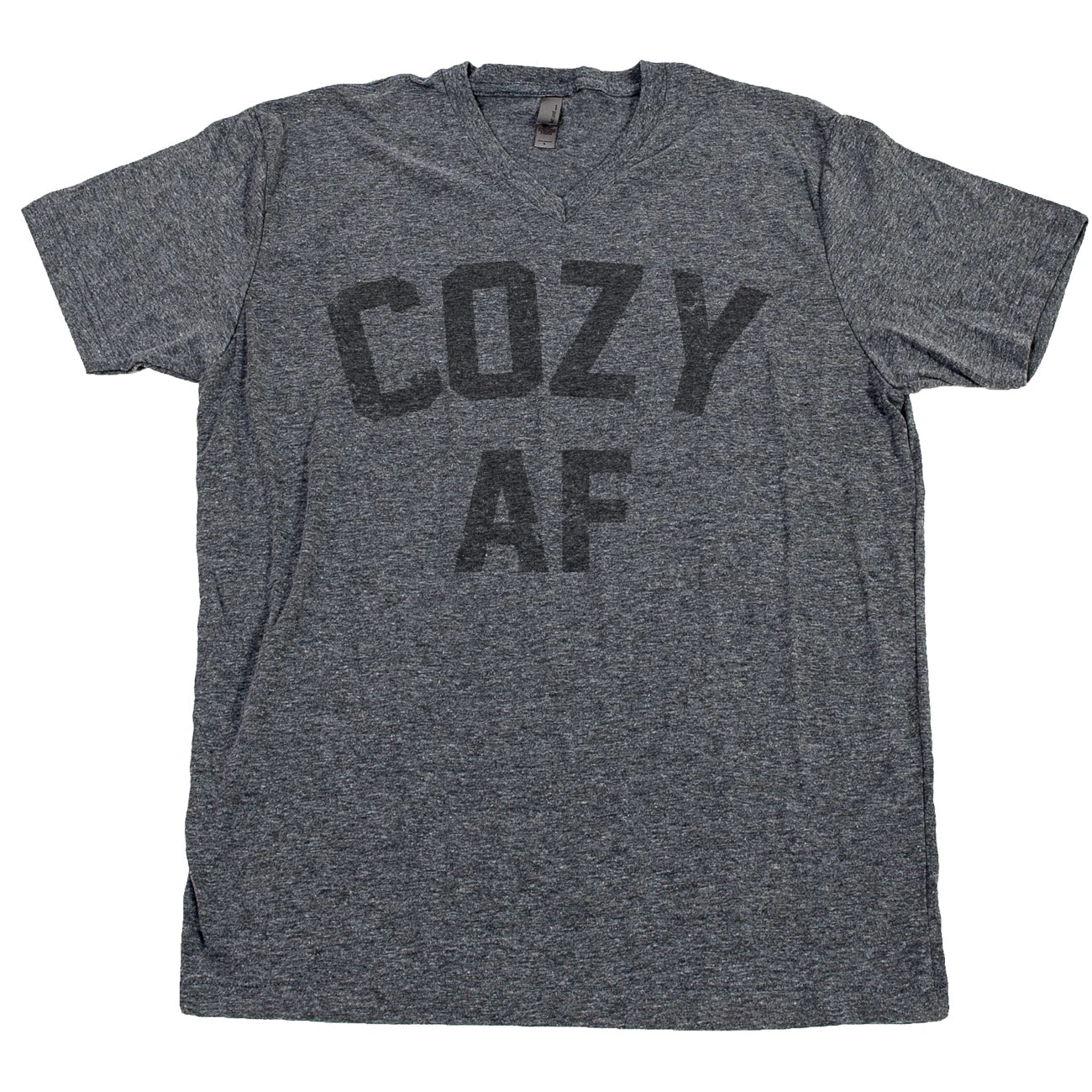 COZY AF T Shirt Stay Home Cuddle Hang Out Chill Bed Nap Weekends Lay Tee
