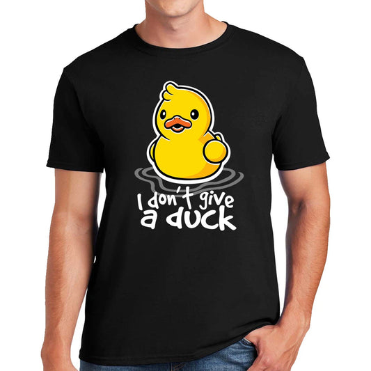 I Don't Give A Duck Funny Mens Ladies T-Shirt Party Joke Gift Novelty Top Tee