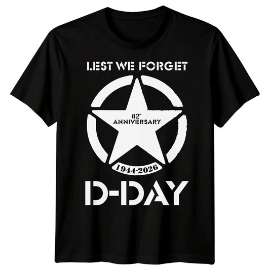 Family Star D-Day T-Shirt Tee 1944 World War II Normandy Military History #DD