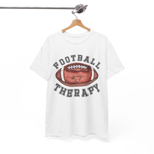Football is my therapy Football Lover T-Shirt - Perfect Tee for Football Fans