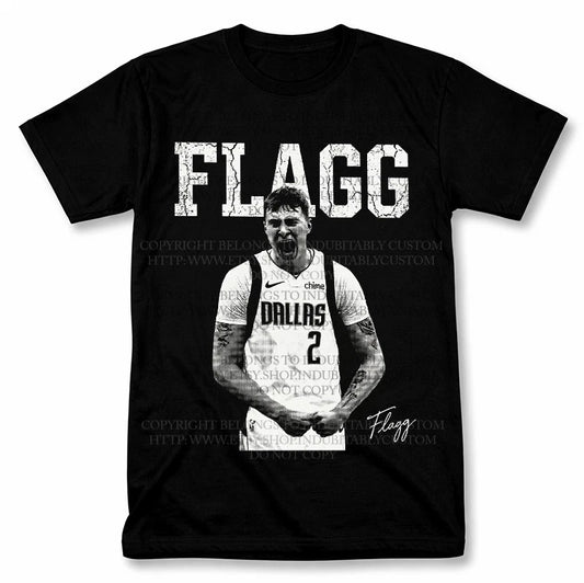 Cooper Flagg Graphic T Shirt Vantage Basketball Fan Tee