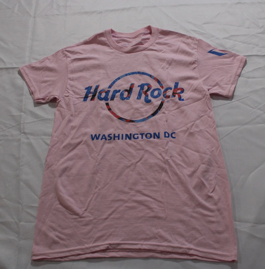 Hard Rock Unisex Adult's 2025 Messi Soccer Cup Graphic Tee EH6 Pink Small