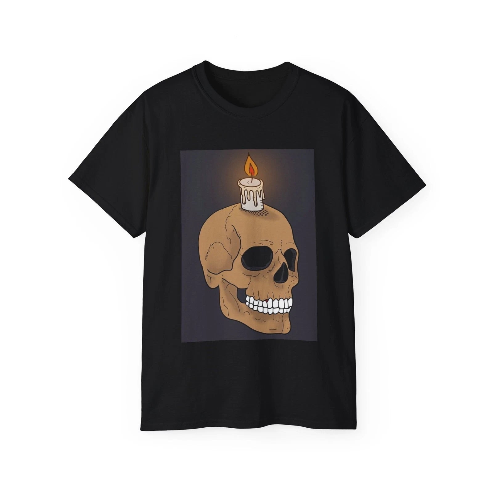 Skull Candle Skull Candle Light Fantasy | Custom Graphic T-Shirt