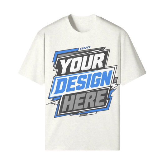 Custom Personalized T-Shirt 240 GSM Heavyweight | Your Design Text Print Logo