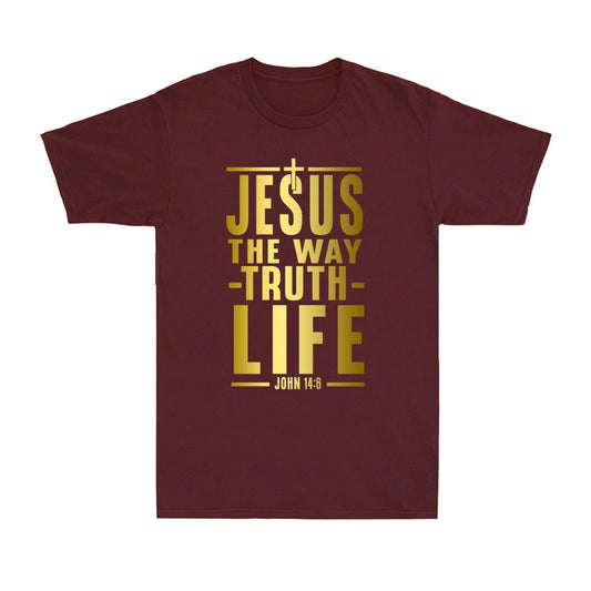 Jesus Christ Bible Tee Christian Gifts Religious Gifts Faith Cross Men's T-Shirt